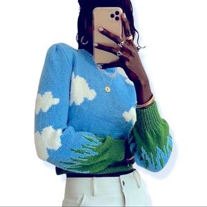 ‘Lirika Matoshi’ - Clouds Knit Sweater